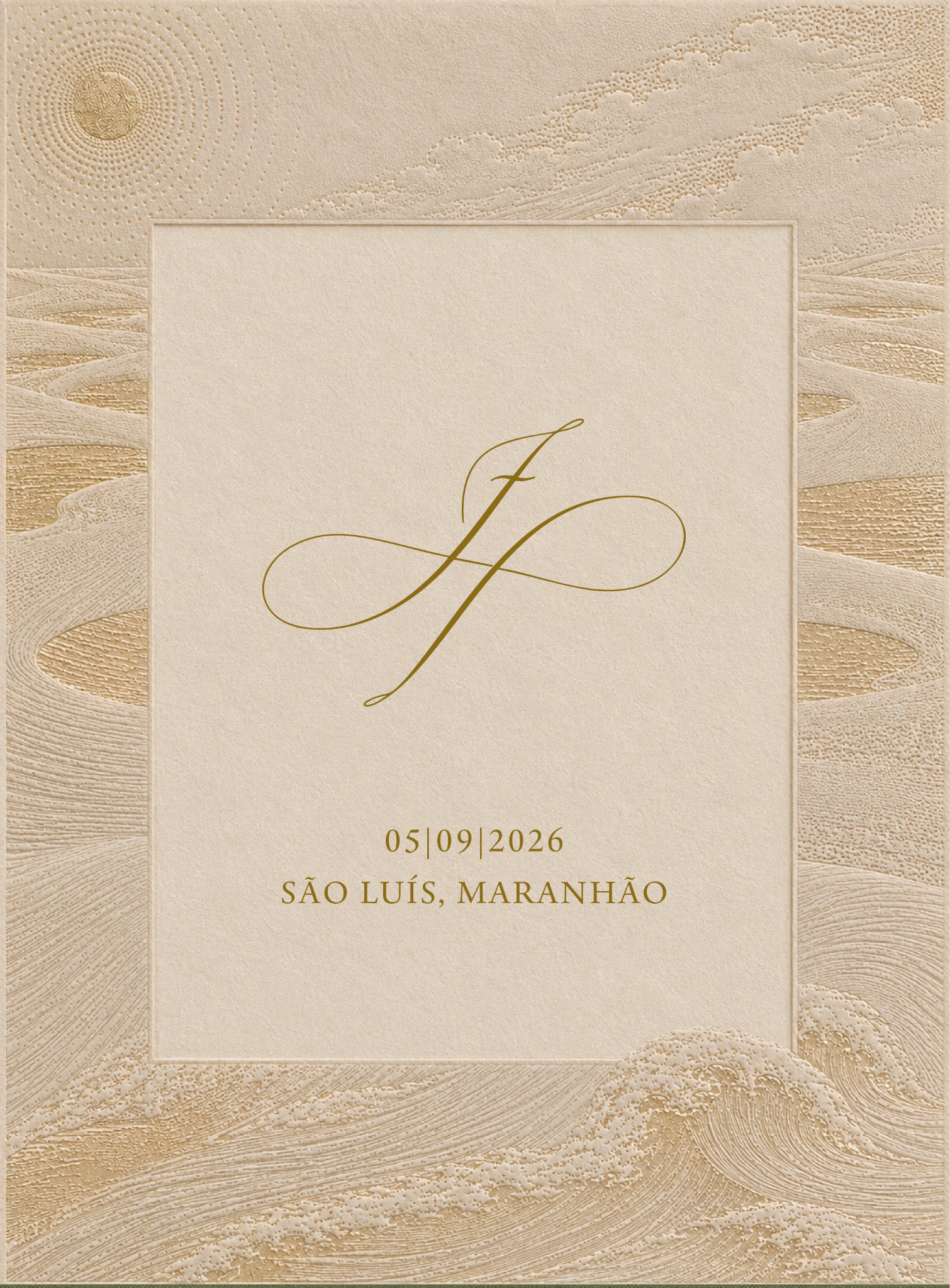 Monograma do casamento de Polyana e Felipe